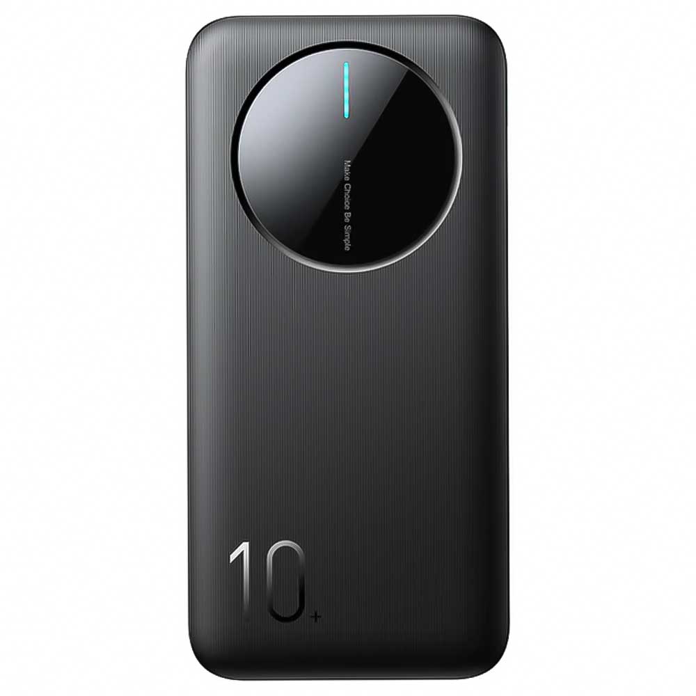 باور بانك Joyroom JR-PBF12 بمنفذين USB + Type-C للشحن السريع بقوة 22.5 وات وسعة 10000 مللي أمبير في الساعة