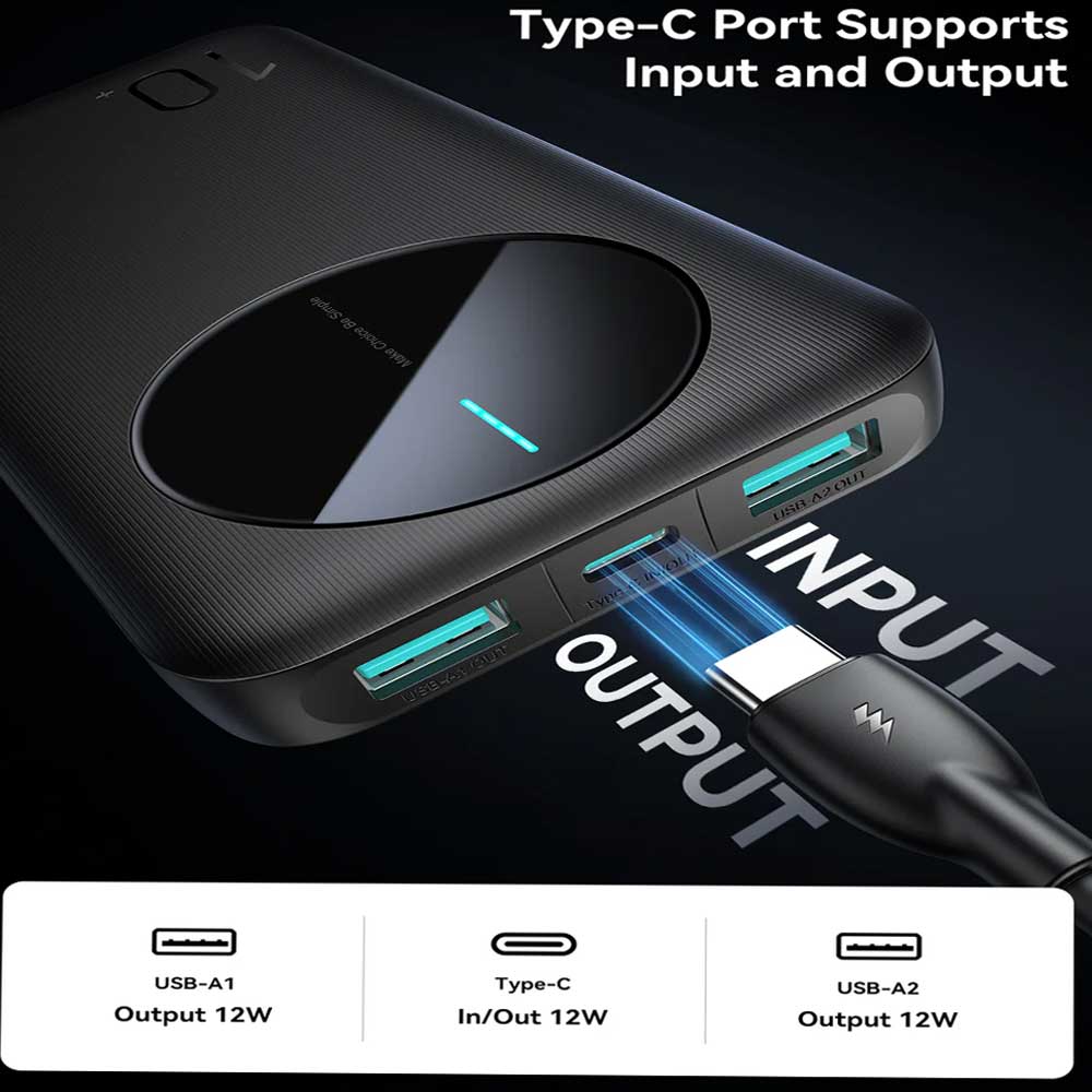 باور بانك Joyroom JR-PBF12 بمنفذين