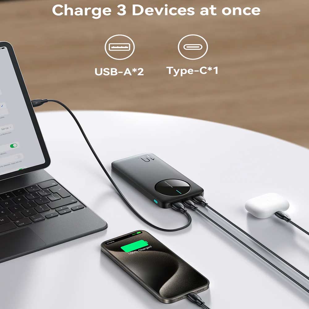 Joyroom JR-PBF12 Power Bank 2x Fast Charging 10000mAh
