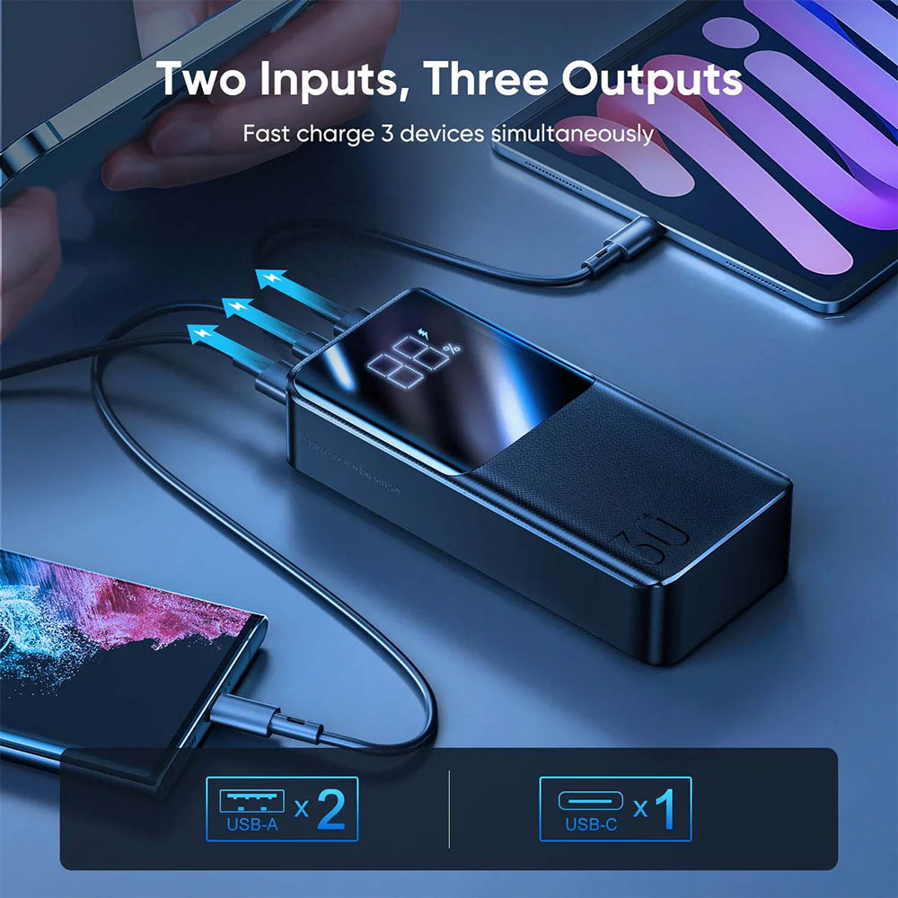 Joyroom JR-QP193 Power Bank 2x USB + Type-C + Micro
