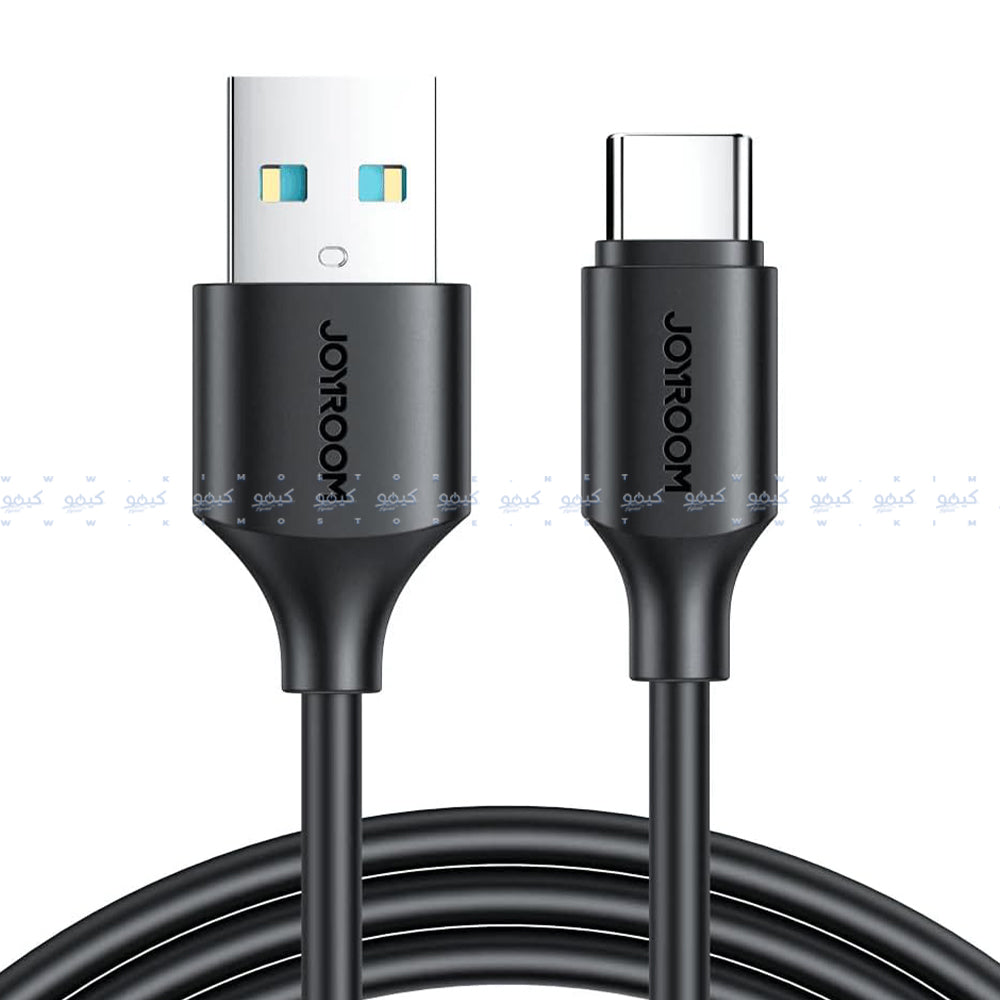 كابل شاحن موبايل جوي روم يو اس بي إلى تايب سي بقوه 3 امبير شحن سريع 2 متر S-A9