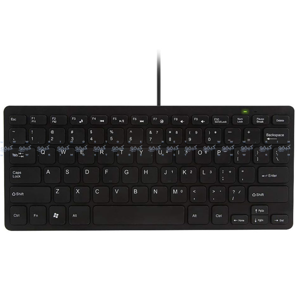 K-1000 Mini Wired Keyboard English & Arabic