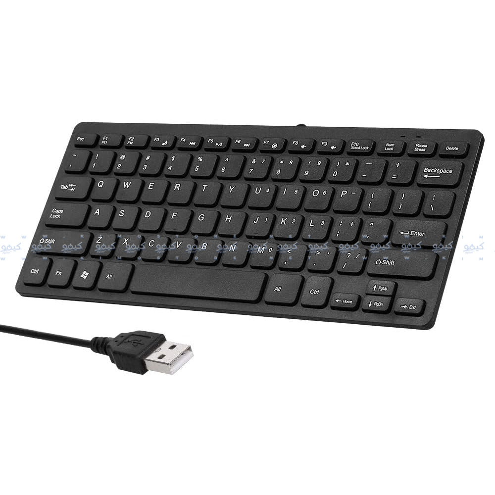 K-1000 Mini Wired Keyboard English & Arabic