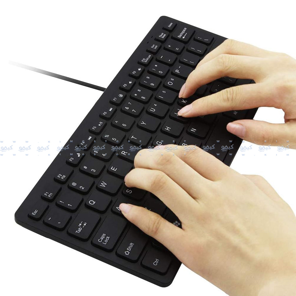 K-1000 Mini Wired Keyboard English & Arabic