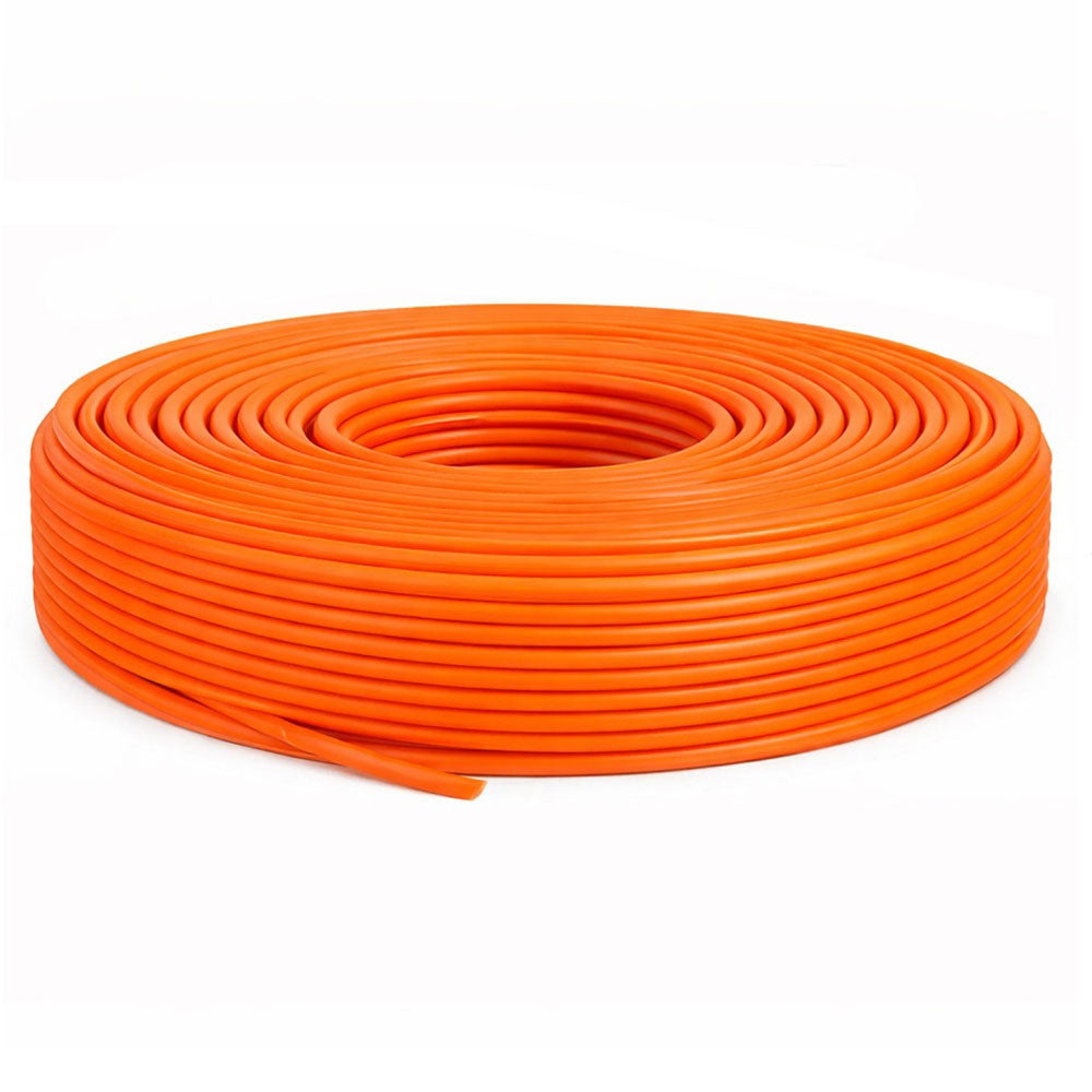 KD Network Cable 100m Cat6 U/UTP PVC - Orange