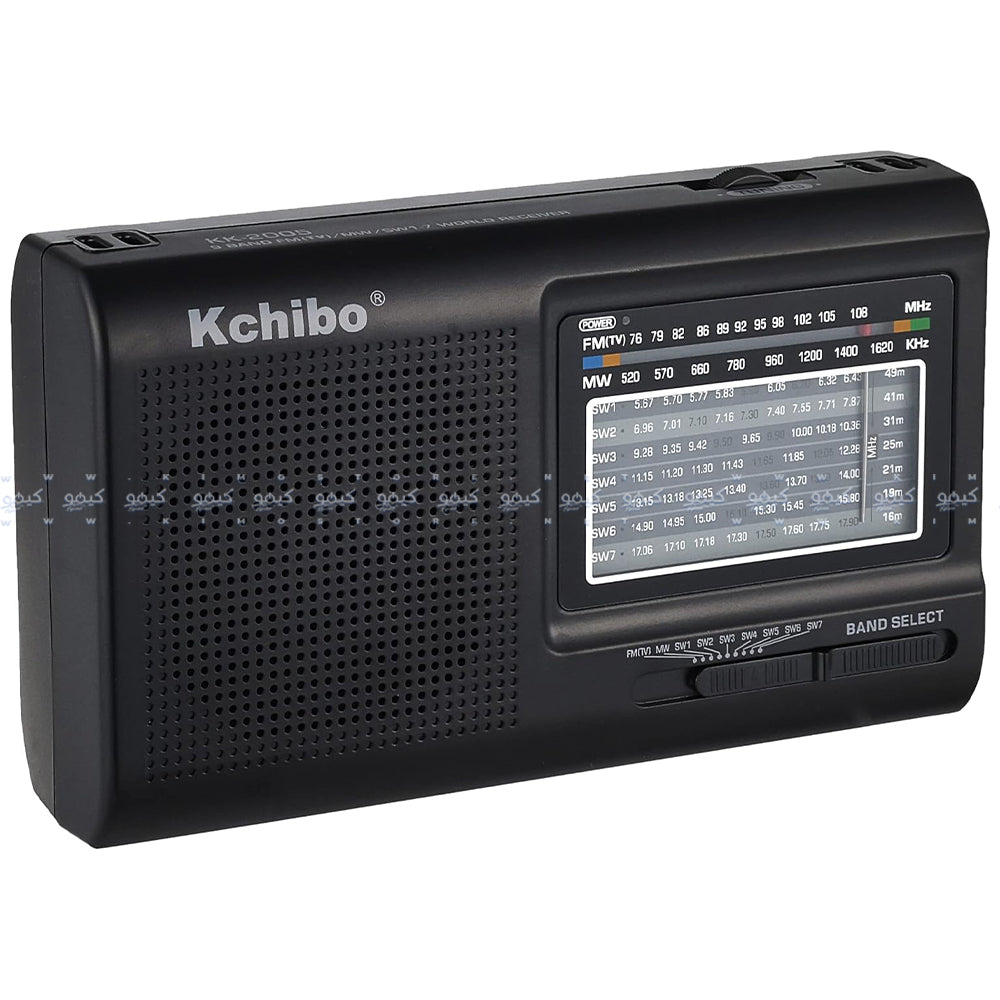 Kchibo KK-2005 Portable Radio Speaker 1.0 - Black