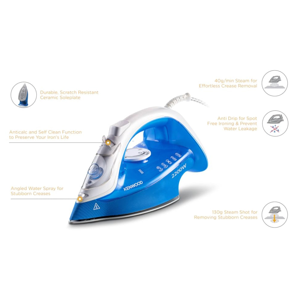 Kenwood Steam Iron STP66 2200W