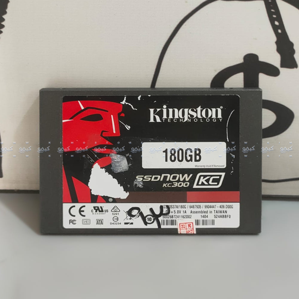 Kingston SSDNow KC300 180GB SATA 2.5 Inch Internal SSD (Original Used)