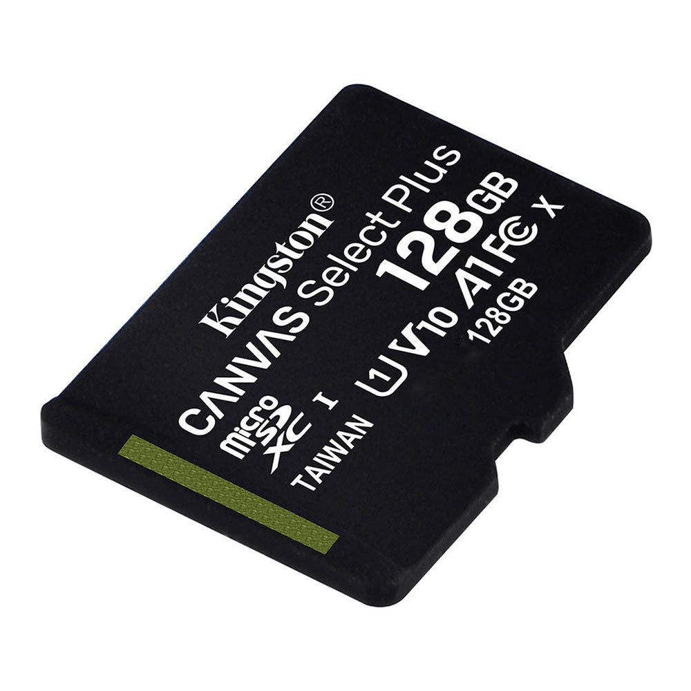 ميمورى كارد كينجستون 128 جيجابايت Canvas Select Plus SDCS3 Class 10 Micro SD