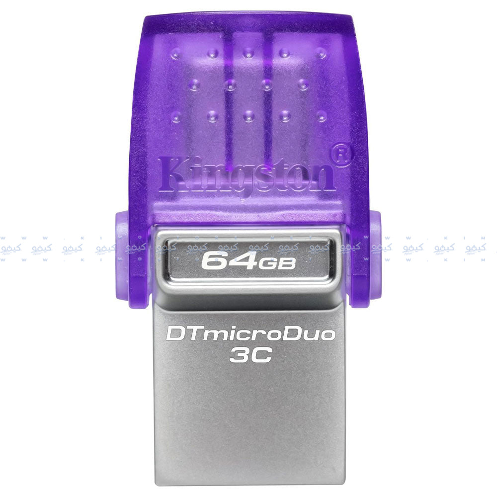 Kingston DataTraveler microDuo 3C 64GB Type-C & USB 3.2 Flash Memory