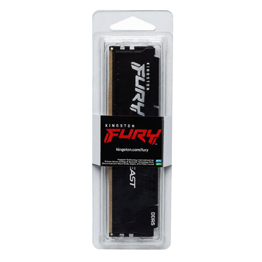 رام كينجستون 16 جيجابايت 6000 ميجا نقل/ثانية FURY Beast DDR5