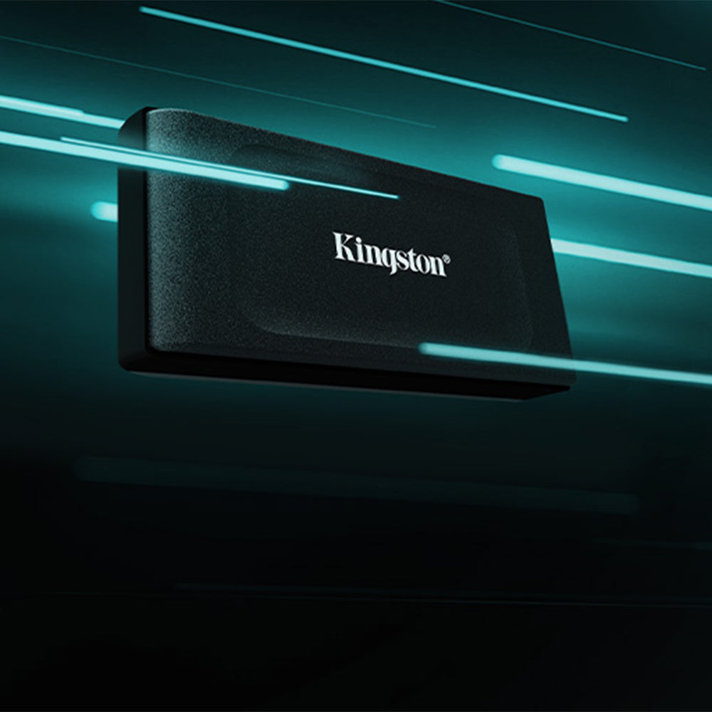 هارد درايف SSD خارجي متنقل كينجستون 2 تيرابايت XS1000 - احمر