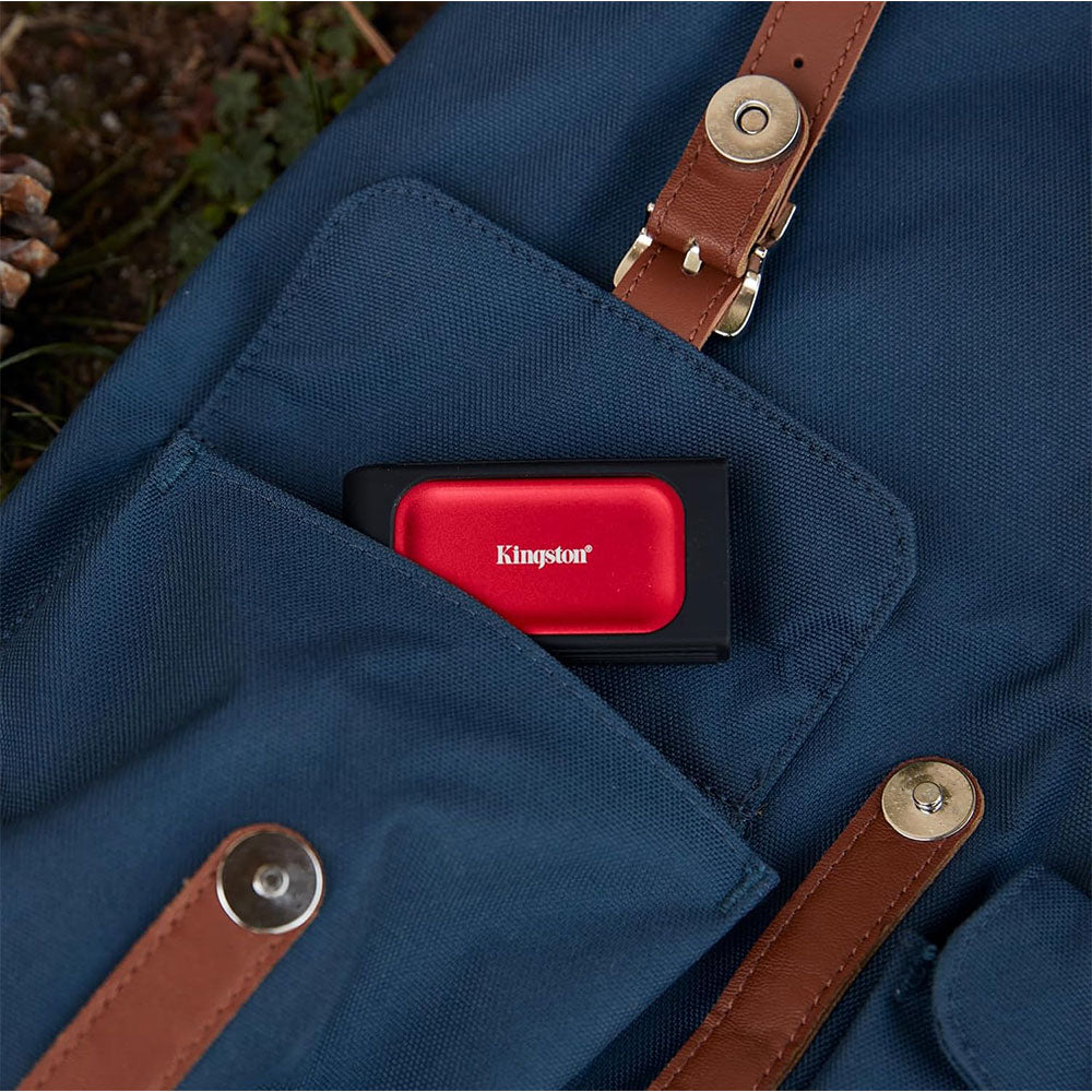 Kingston XS1000R 1TB Portable External SSD Drive - Red