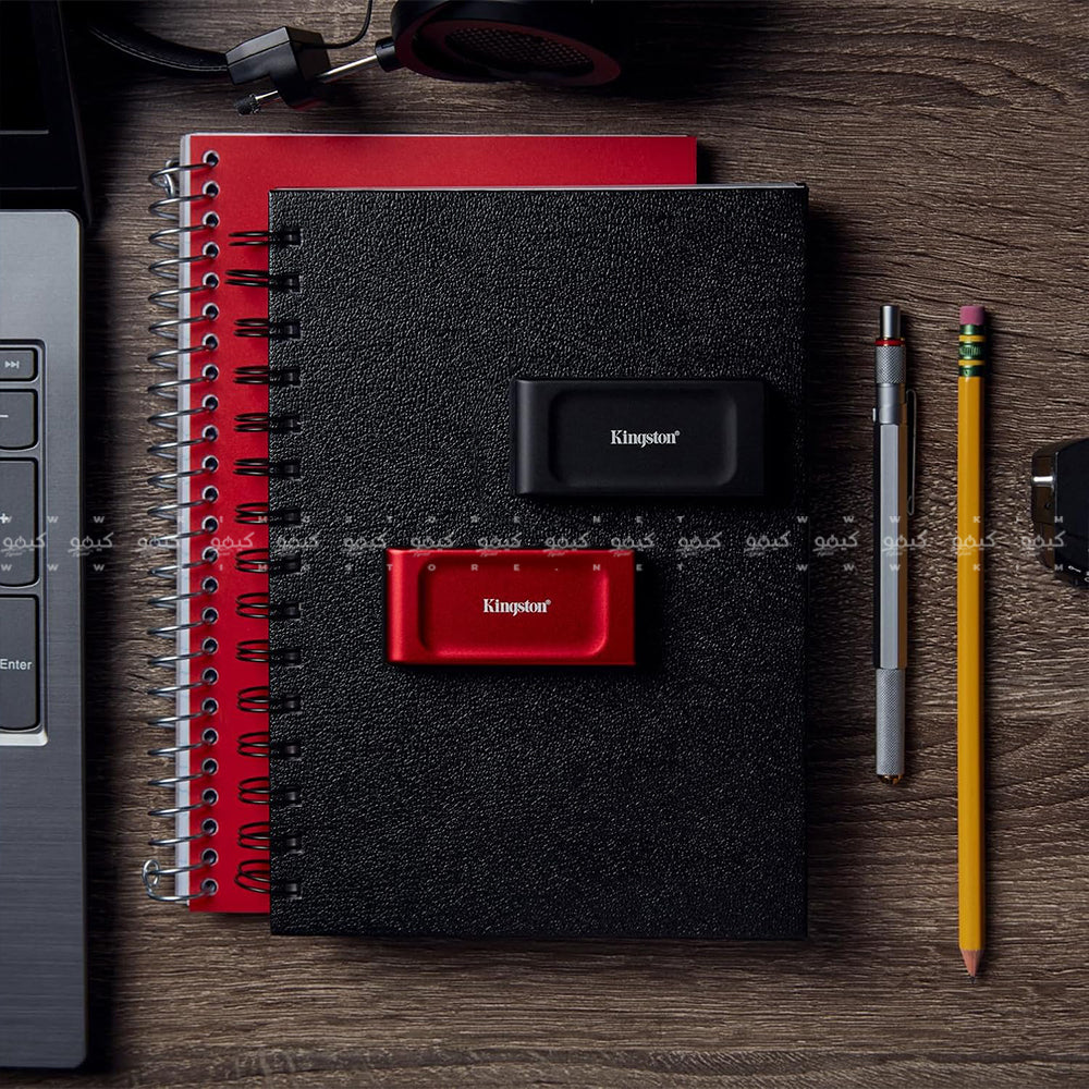 Kingston XS1000R 1TB Portable External SSD Drive - Red