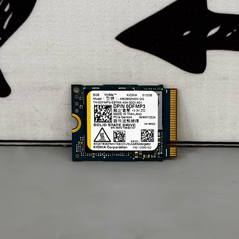 هارد درايف كيوكسيا 512 جيجابايت BG6 KBG60ZNS512G NVMe PCIe M.2 2230 SSD (استعمال خارج)