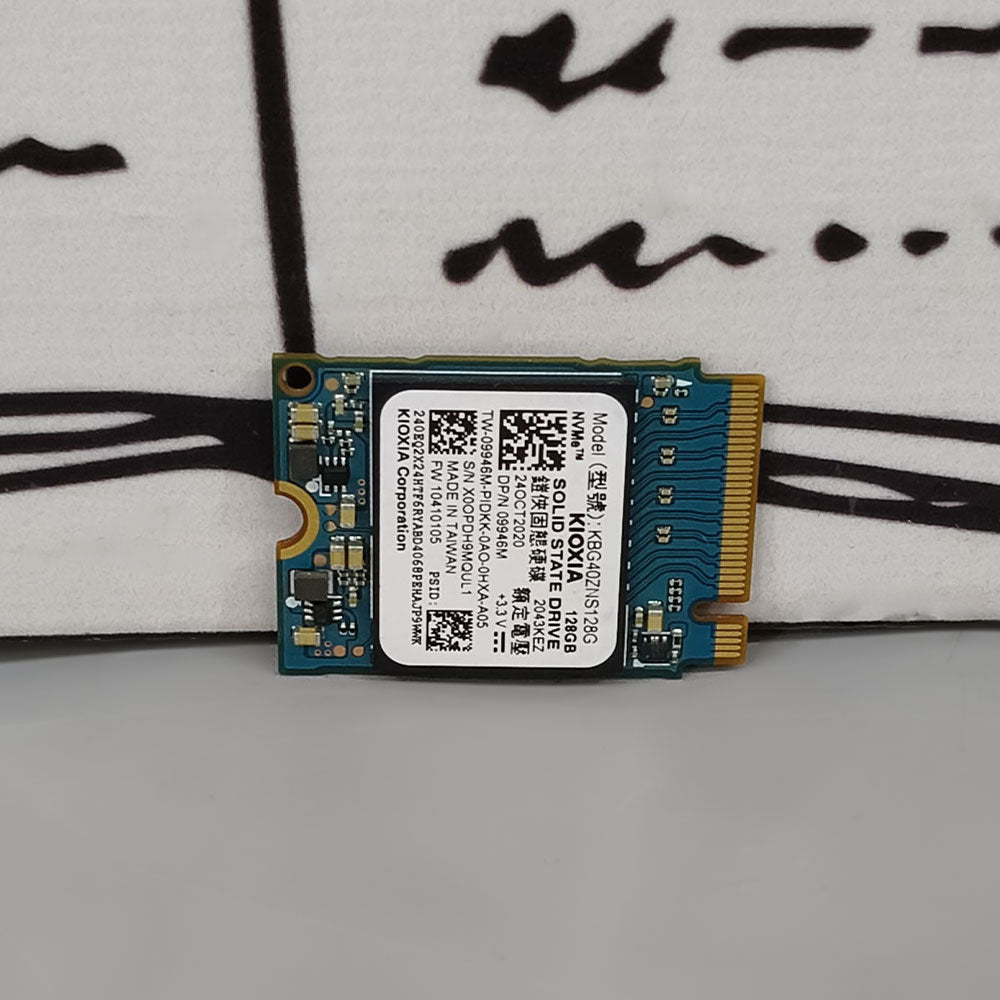هارد درايف كيوكسيا 128 جيجابايت KBG40ZNS NVMe PCIe M.2 2230 SSD (استعمال خارج)
