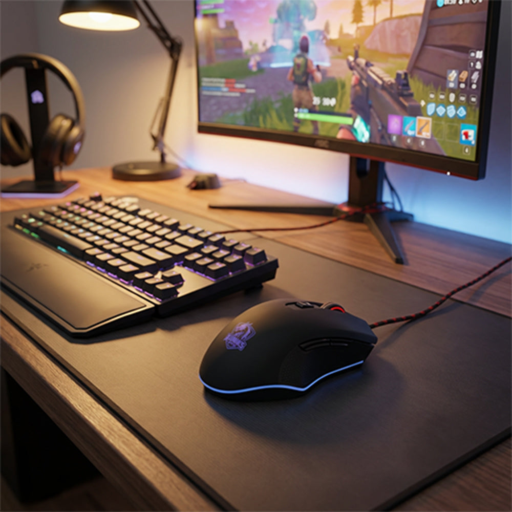 Koniks GM360 Wired RGB Gaming Mouse 7200Dpi
