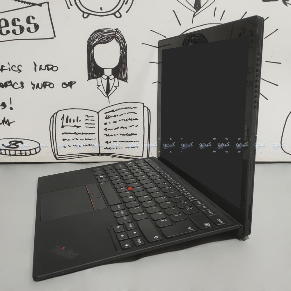 لاب توب لينوفو 2 في 1 قابل للفصل ThinkPad X1 Tablet Gen 3 (انتل كور i5-8250U - رام 8 جيجابايت DDR4 - هارد 256 جيجابايت M.2 - انتل UHD جرافيكس - شاشة 13 بوصة QHD + تاتش سكرين 360 - كاميرا) استعمال خارج