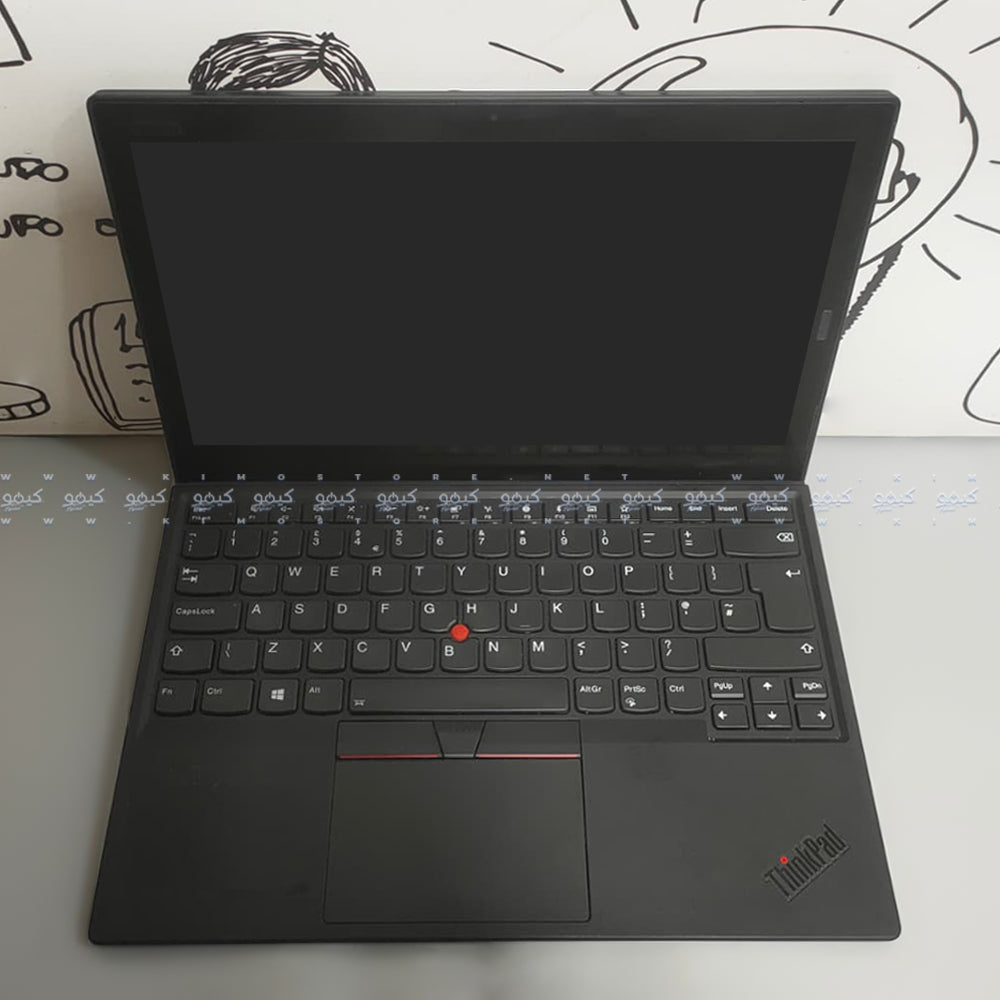 لاب توب لينوفو 2 في 1 قابل للفصل ThinkPad X1 Tablet Gen 3 (انتل كور i5-8250U - رام 8 جيجابايت DDR4 - هارد 256 جيجابايت M.2 - انتل UHD جرافيكس - شاشة 13 بوصة QHD + تاتش سكرين 360 - كاميرا) استعمال خارج