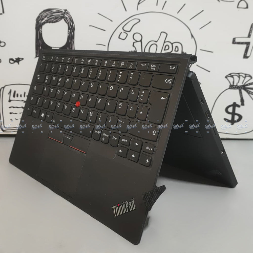 لاب توب لينوفو 2 في 1 قابل للفصل ThinkPad X1 Tablet Gen 2 (انتل كور i7-7Y54 - رام 8 جيجابايت DDR3 - هارد 256 جيجابايت M.2 - انتل HD جرافيكس - شاشة 12 بوصة FHD + تاتش سكرين 360° - كاميرا) استعمال خارج