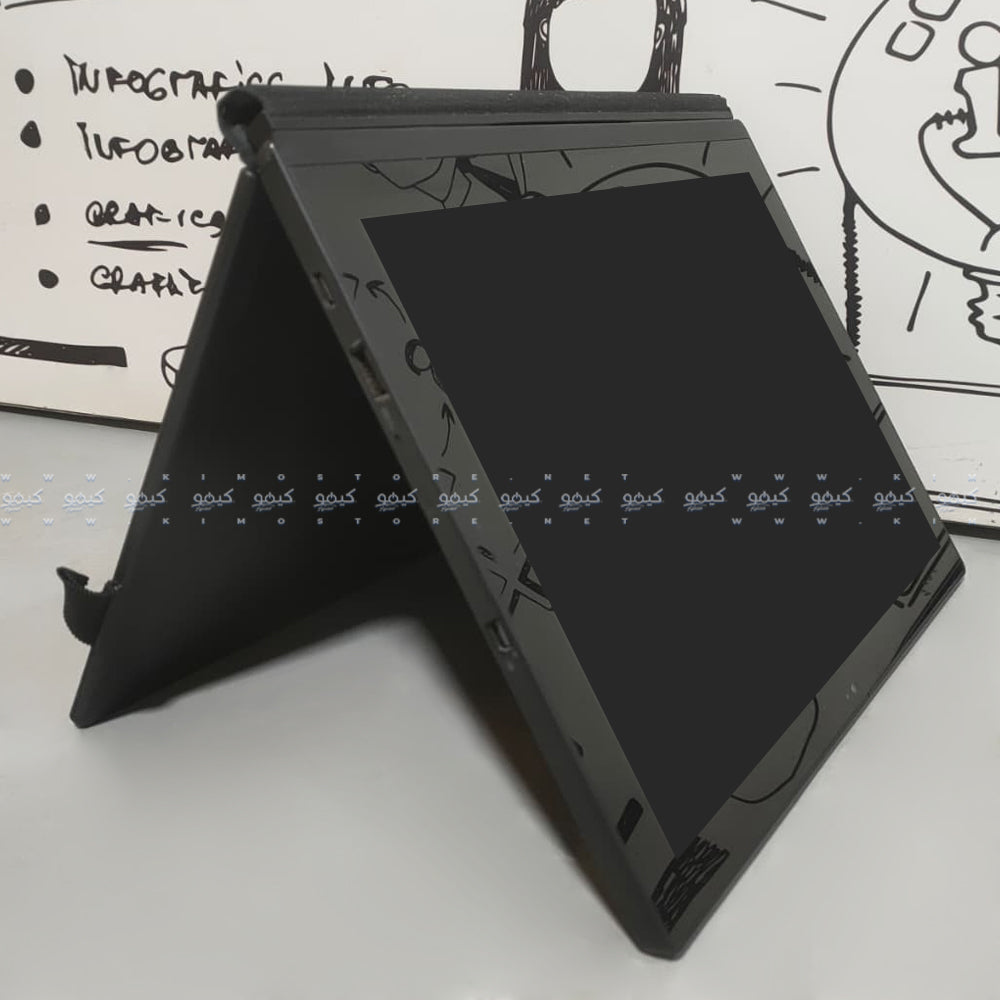 لاب توب لينوفو 2 في 1 قابل للفصل ThinkPad X1 Tablet Gen 2 (انتل كور i7-7Y54 - رام 8 جيجابايت DDR3 - هارد 256 جيجابايت M.2 - انتل HD جرافيكس - شاشة 12 بوصة FHD + تاتش سكرين 360° - كاميرا) استعمال خارج