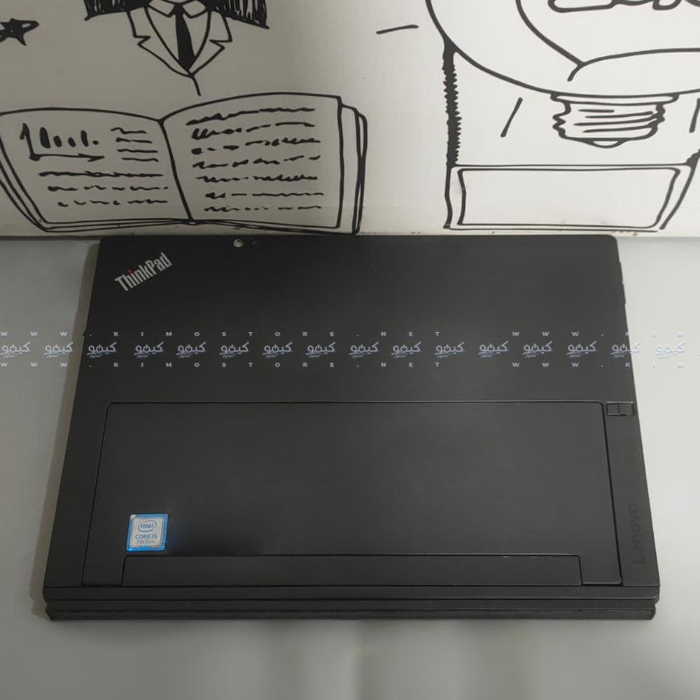 لاب توب لينوفو 2 في 1 قابل للفصل ThinkPad X1 Tablet Gen 2 (انتل كور i7-7Y54 - رام 8 جيجابايت DDR3 - هارد 256 جيجابايت M.2 - انتل HD جرافيكس - شاشة 12 بوصة FHD + تاتش سكرين 360° - كاميرا) استعمال خارج