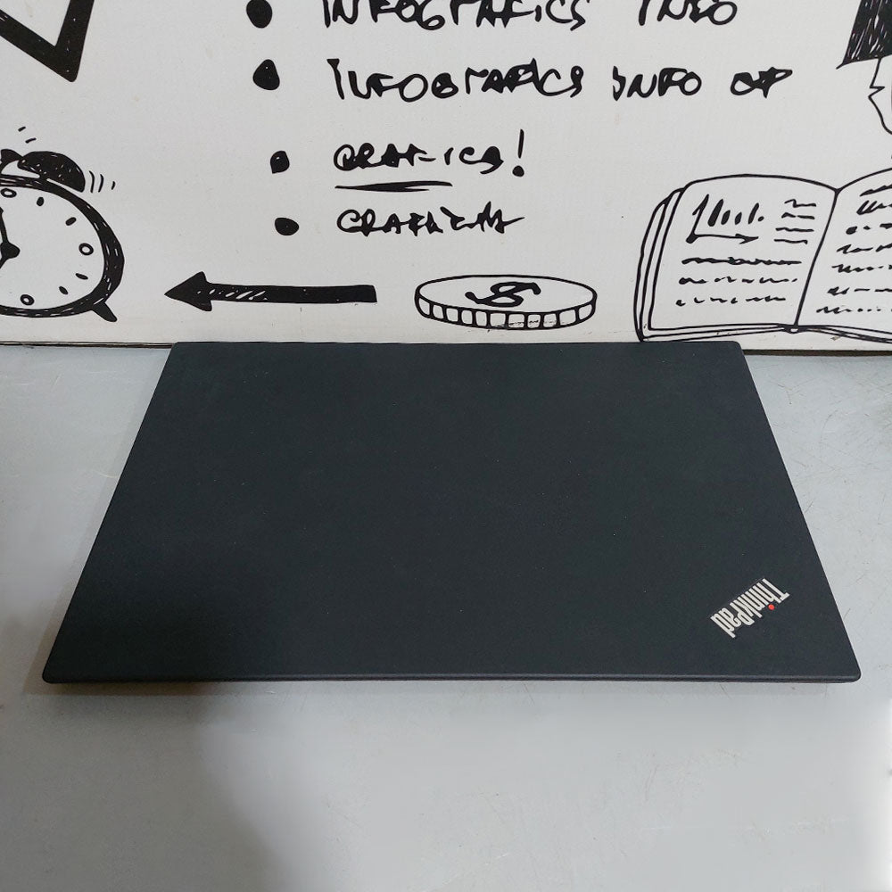 لاب توب لينوفو ThinkPad X1 Carbon Gen 5 (انتل كور i5-7300U - رام 8 جيجابايت DDR4 - هارد 256 جيجابايت M.2 - انتل UHD جرافيكس - شاشة 14.0 بوصة FHD - كاميرا) استعمال خارج