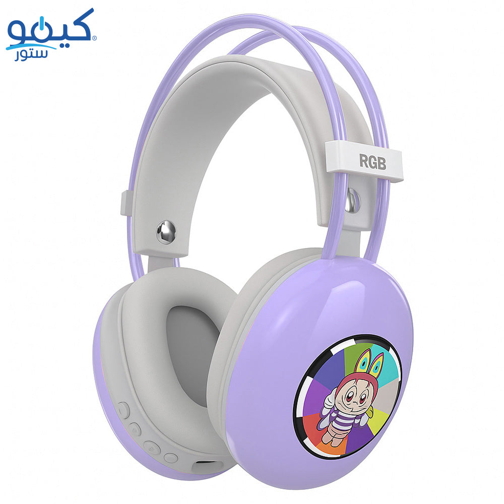 سماعة رأس بلوتوث RGB لابوبو AH-980G