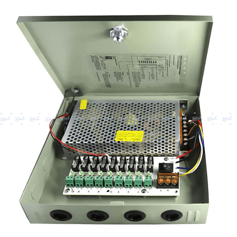 باور سبلاي لكاميرا المراقبة لافا بوكسد 12 فولت 20 أمبير