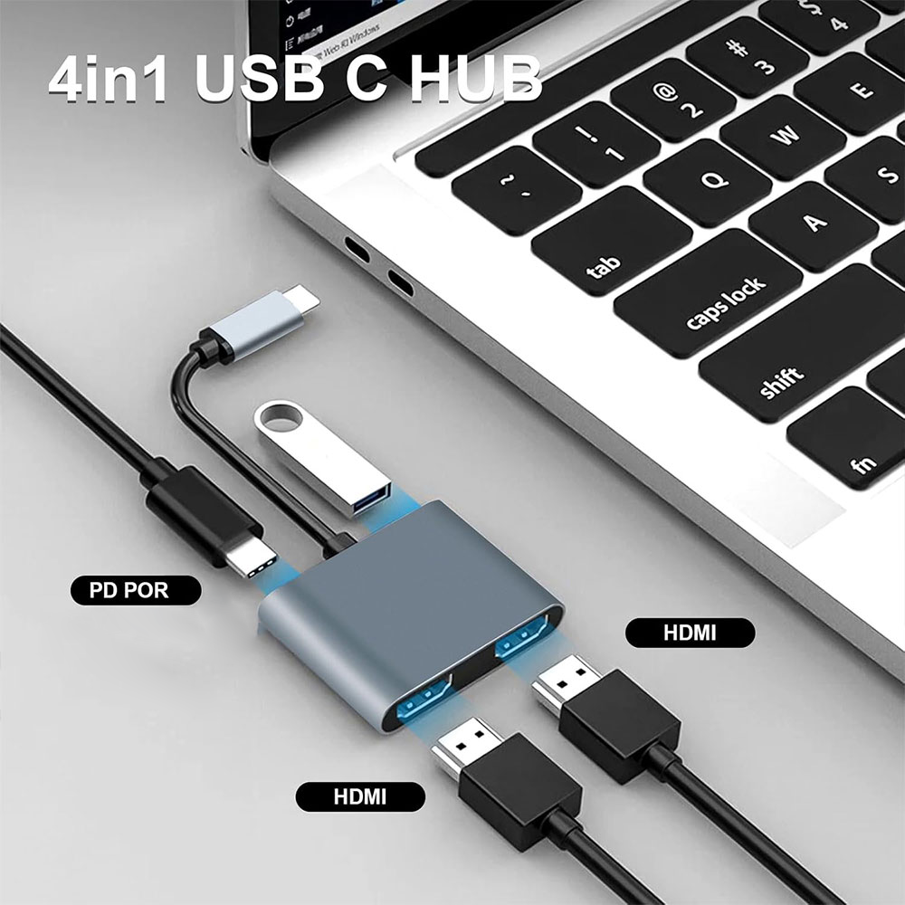 Lavvento CV152 4in1 Type-C 4K