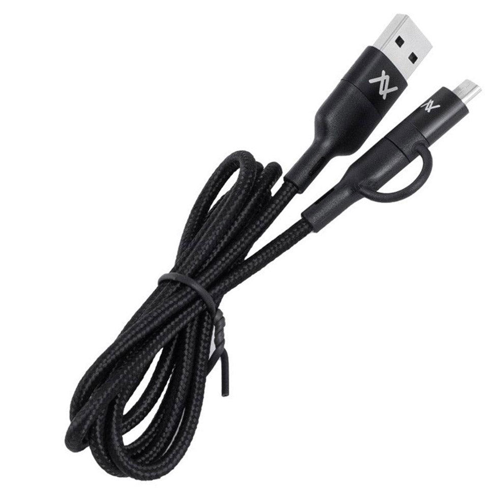 Lavvento MP299 4in1 Type-C To Type-C Cable + USB + Micro Connectors 22.5W Fast Charging