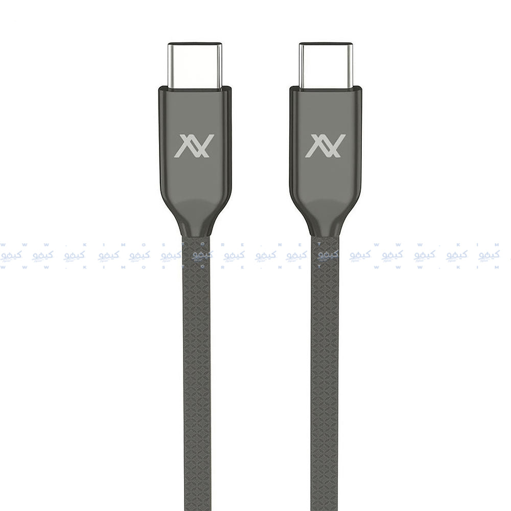 Lavvento MP335 PD Type-C To Type-C Cable 100W Fast Charging 1.8m - Black