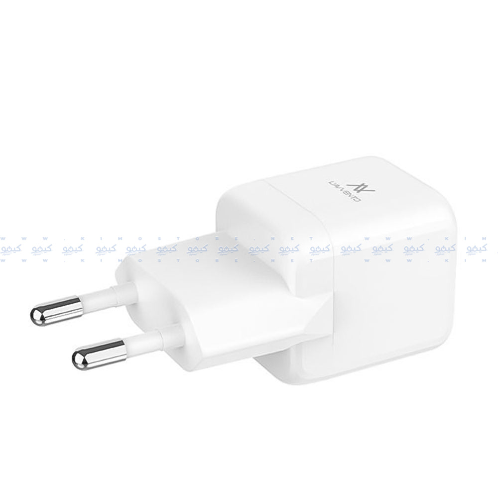 Lavvento MP535 Mini GaN Wall Charger Type-C + Type-C Cable 25W Fast Charging - White