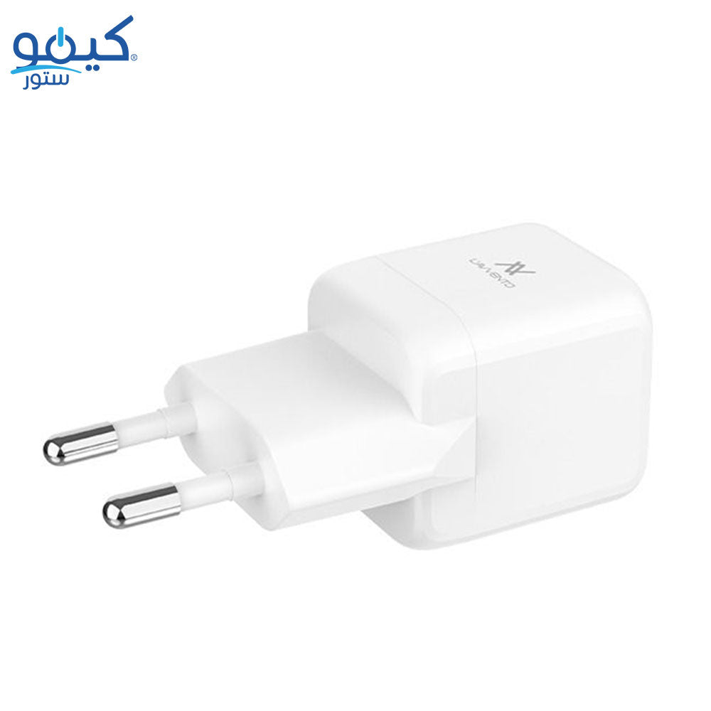 Lavvento MP535 Mini GaN Wall Charger Type-C + Type-C Cable 25W Fast Charging - White