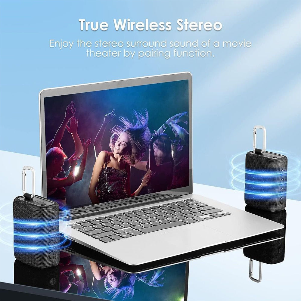 Lavvento SP31B Portable Bluetooth Speaker - Black