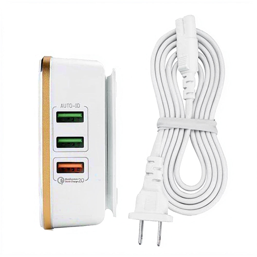 شاحن ديسك توب لدنيو 5 منافذ يو إس بي + منفذ يو إس بي QC3.0 بقوة 7 أمبير 35 وات شحن سريع A6704