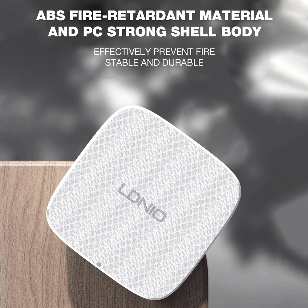 شاحن ديسك توب لدنيو 5 منافذ يو إس بي + منفذ يو إس بي QC3.0 بقوة 7 أمبير 35 وات شحن سريع A6704