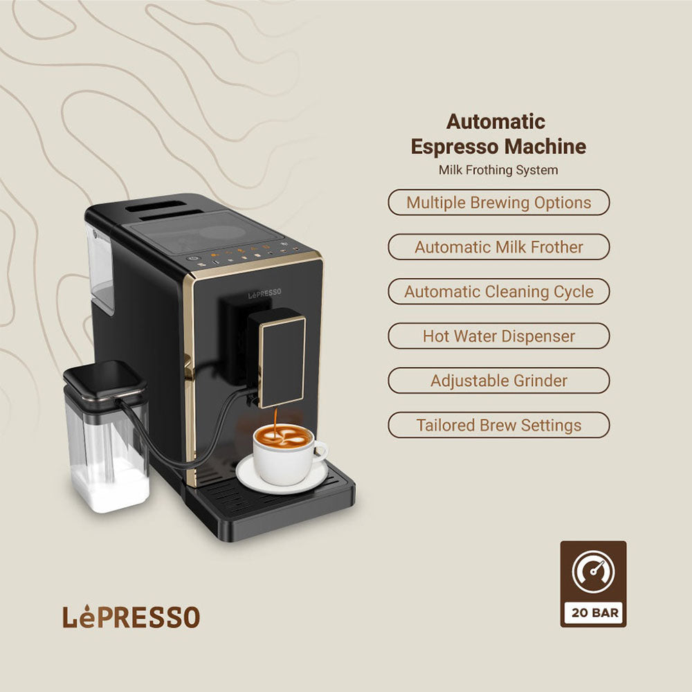 ماكينة قهوة الإسبريسو ليبريسو 1350 وات LPCFFM0003-BK