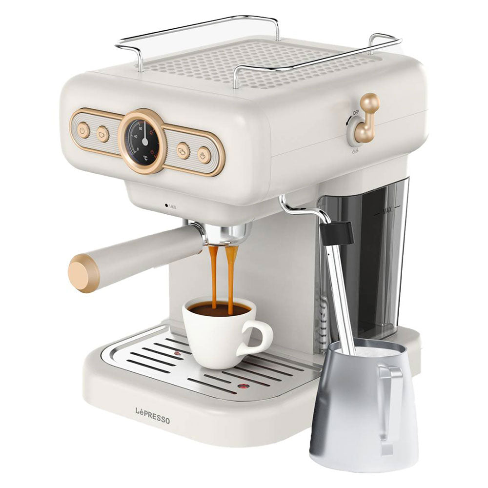 LePresso Espresso Coffee Maker LPCFFM0012-WH 950W - White
