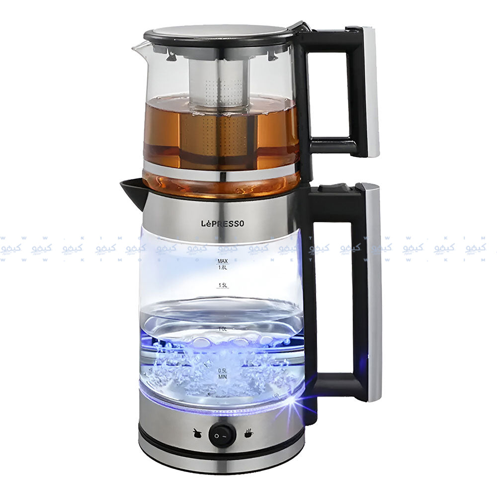 LePresso Turkish Tea Kettle With Brewing System LPCFFM0020 1.8L 1800W
