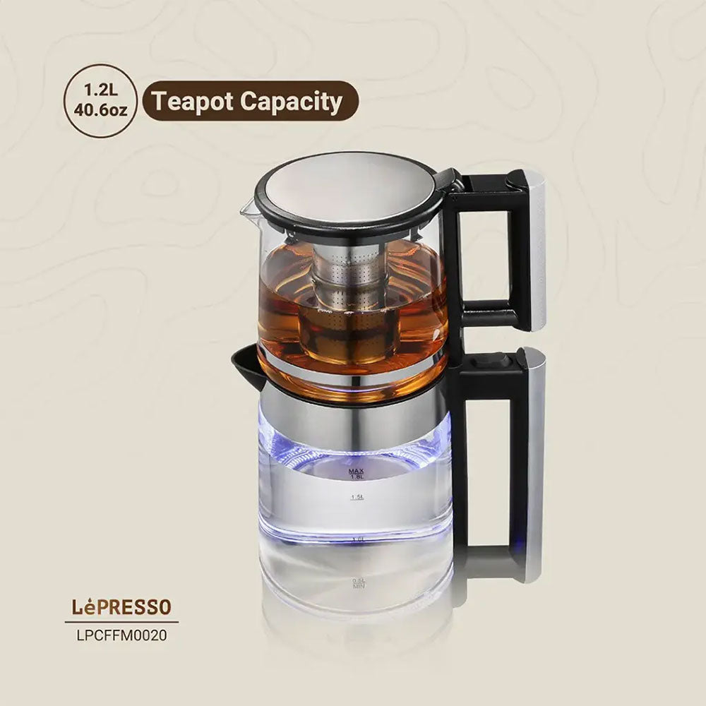 LePresso Turkish Tea Kettle With Brewing System LPCFFM0020 1.8L 1800W