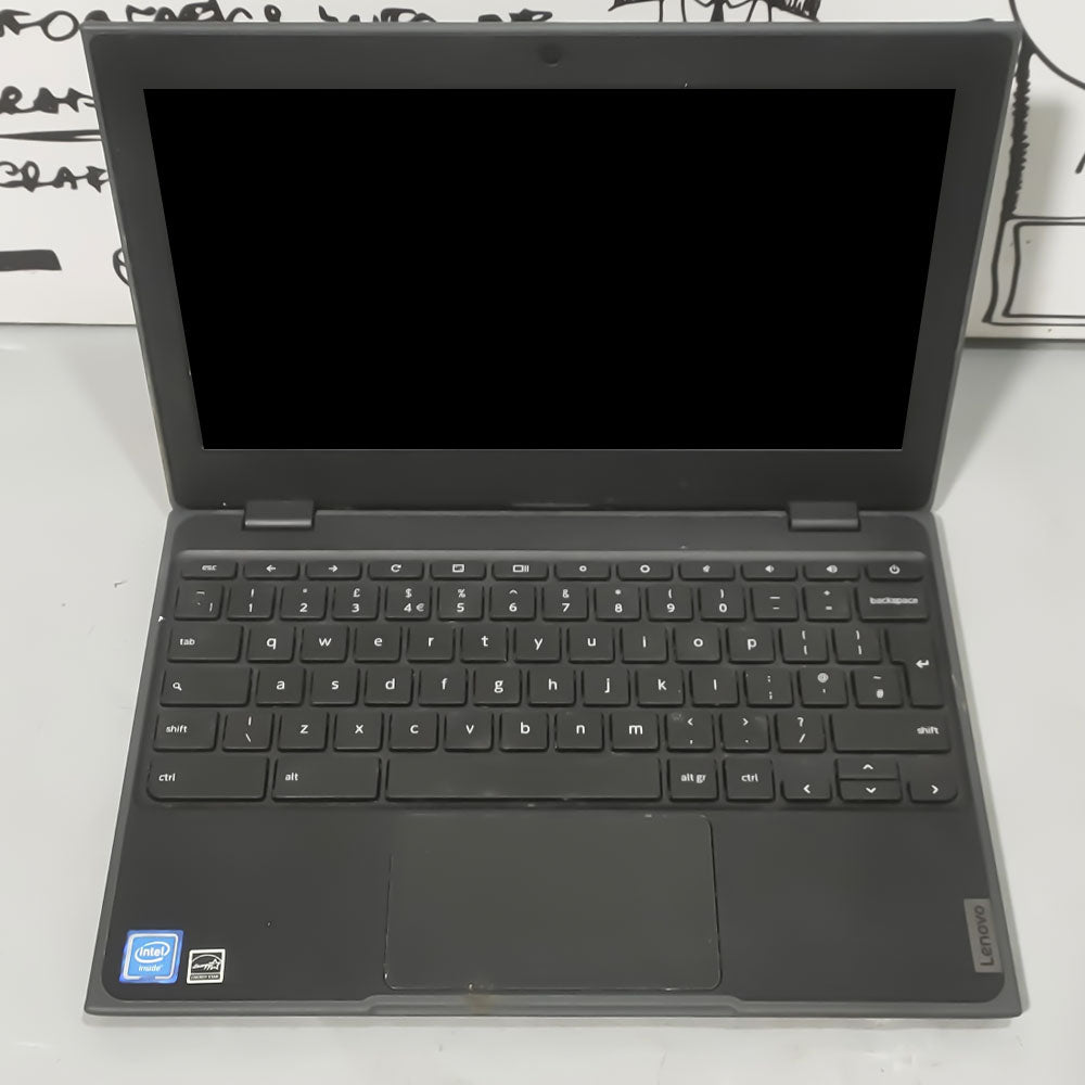 Lenovo 100e Chromebook 2nd Gen Laptop (Intel Celeron N4000 - 4GB DDR4 - eMMC 32GB - Intel UHD Graphics - 11.6 Inch HD - Cam) Original Used
