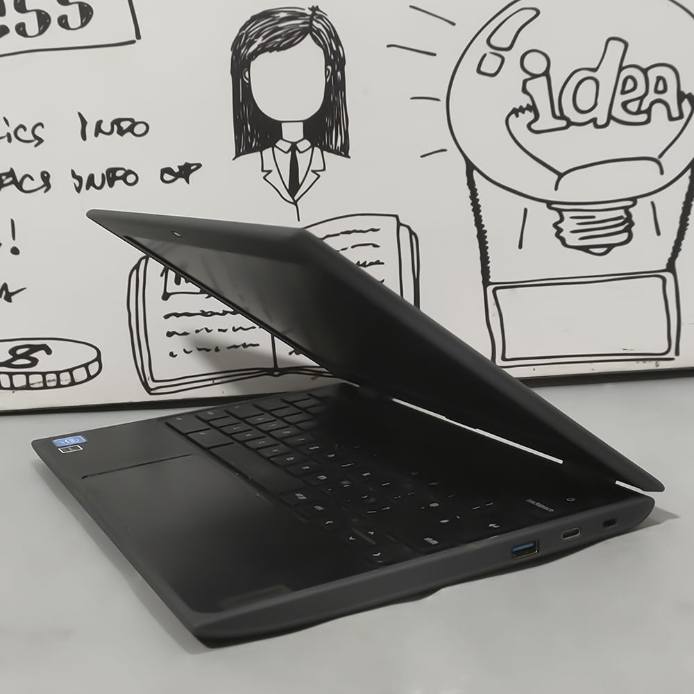 Lenovo 100e Chromebook 2nd Gen Laptop (Intel Celeron N4000 - 4GB DDR4 - eMMC 32GB - Intel UHD Graphics - 11.6 Inch HD - Cam) Original Used