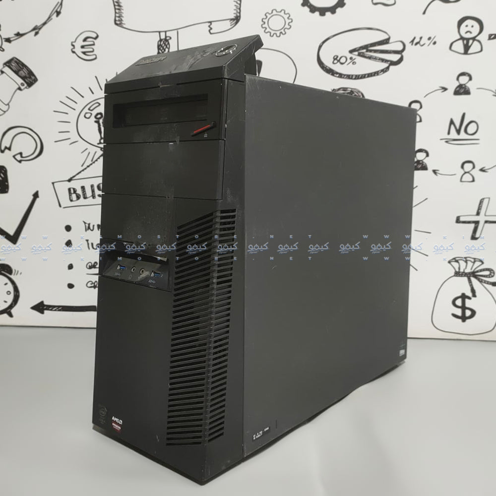 Lenovo ThinkCentre M93p Tower PC (Intel Core i5-4570 - 8GB DDR3 - No Hard - Intel HD Graphics - DVD RW) Original Used