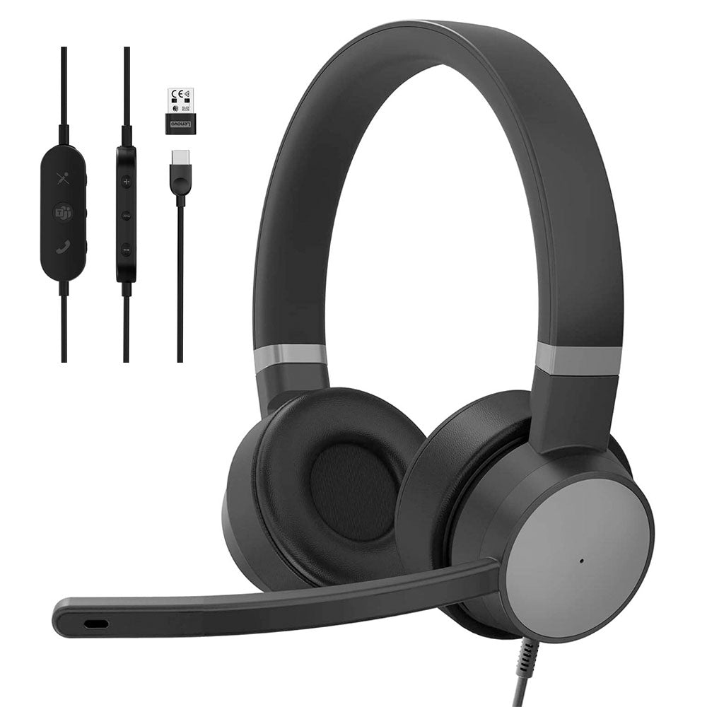 Lenovo Go ANC Headset With Noise-Cancelling Mic