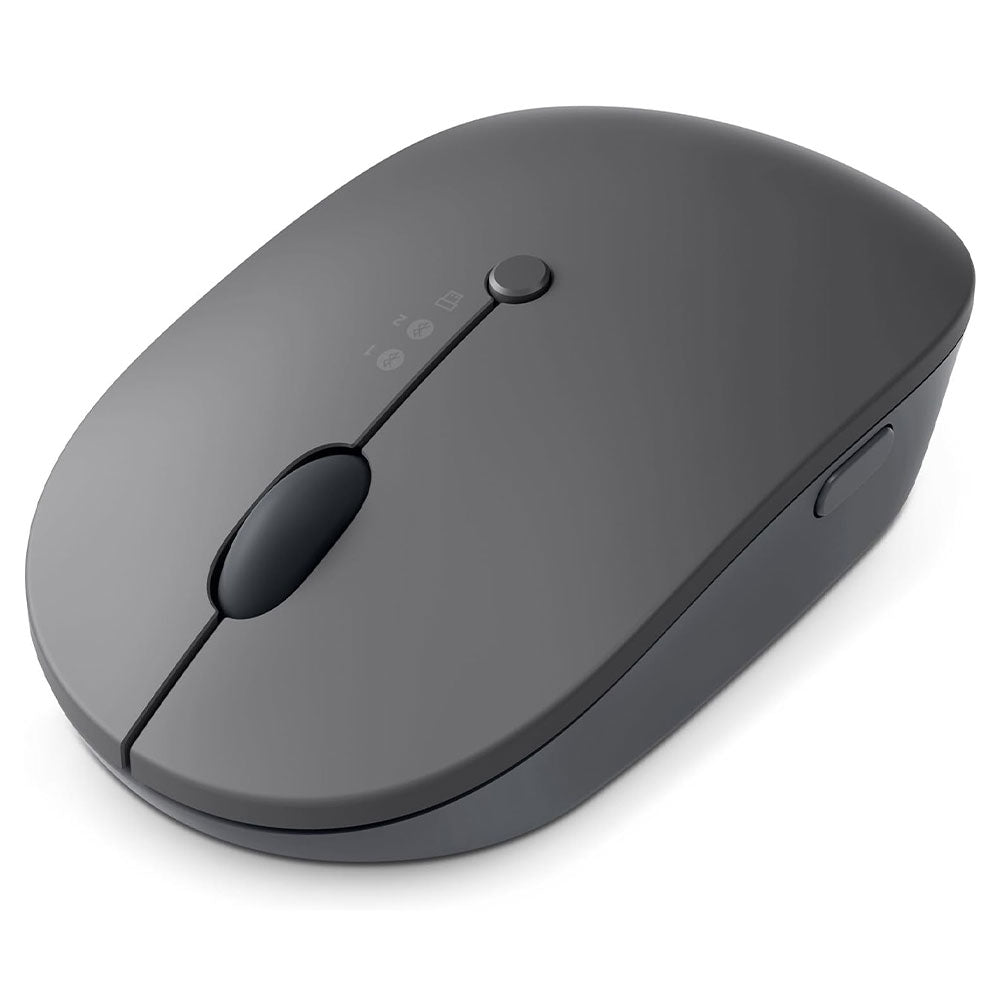 ماوس لينوفو لاسلكي 2400 نقطة فى البوصة Type-C Go - رمادي داكن