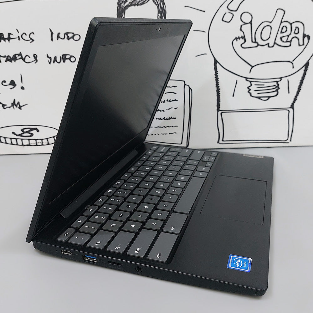 Lenovo IdeaPad 3 CB 11IGL05 Chromebook Laptop (Intel Celeron N4020 - 4GB DDR4 - eMMC 32GB - Intel UHD Graphics - 11.6 Inch HD - Cam) Original Used