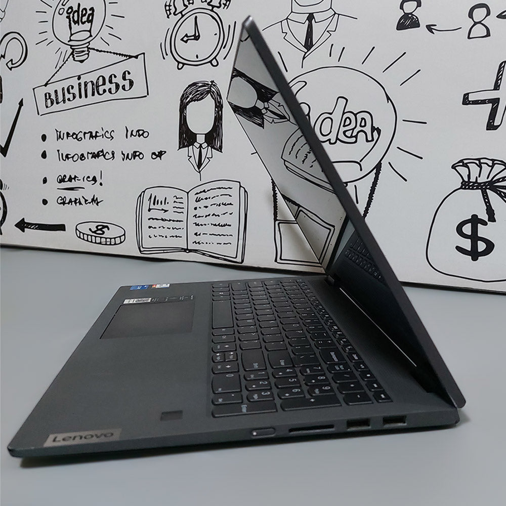 لاب توب 2 في 1 لينوفو IdeaPad Flex 5 15ITL05 (انتل كور i5-1135G7 - رام 8 جيجابايت DDR4 - هارد 512 جيجابايت M.2 - انتل Iris Xe جرافيكس - شاشة 15.6 بوصة FHD تاتش سكرين 360° - كاميرا) استعمال خارج