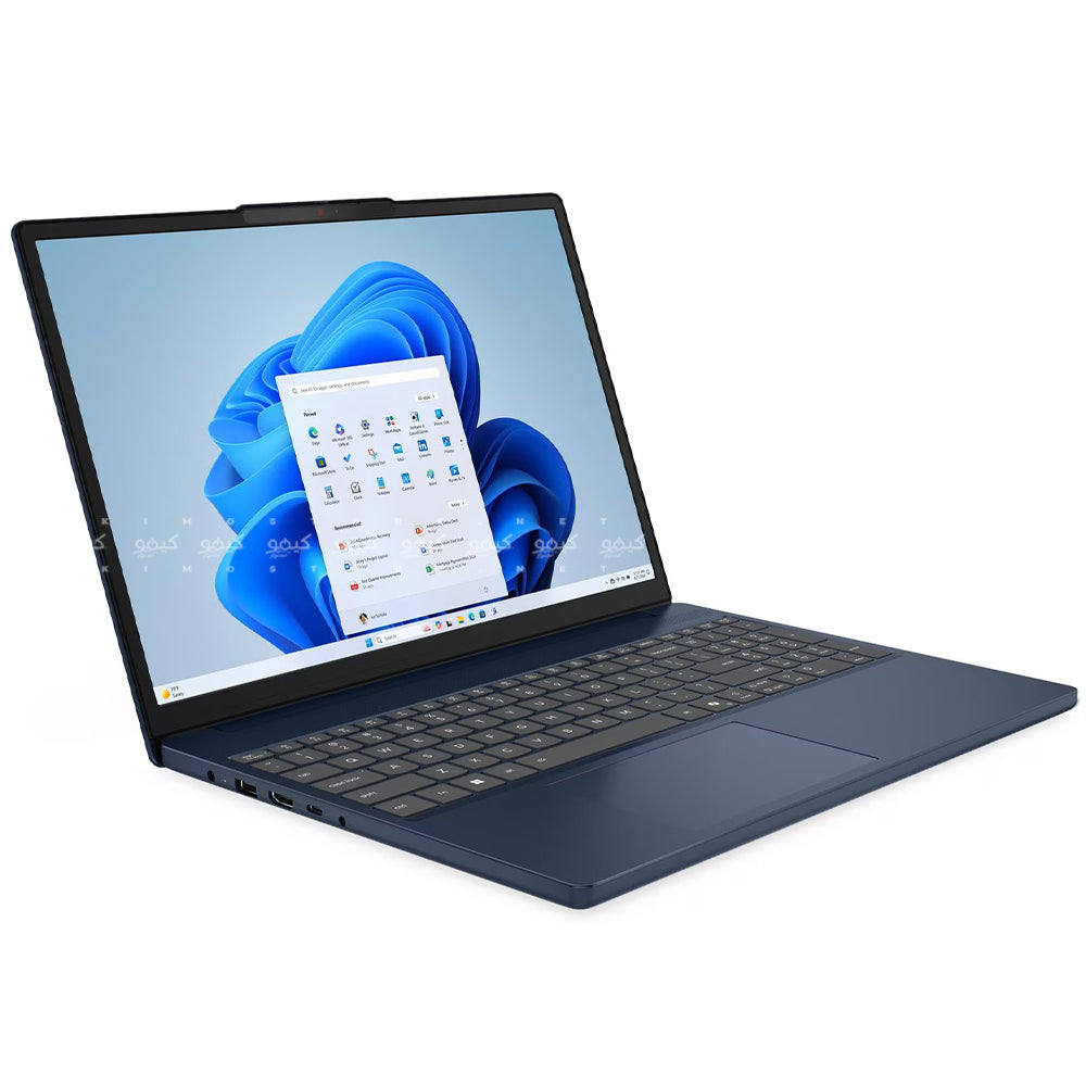 لاب توب لينوفو IdeaPad Slim 3 15IRH10 (انتل كور i7-13620H - رام 16 جيجابايت - هارد 512 جيجابايت M.2 NVMe - انتل UHD جرافيكس - شاشة 15.3 بوصة 60 هرتز WUXGA IPS - ماوس بلوتوث صامت WL310 - شنطة Toploader T210) - أزرق