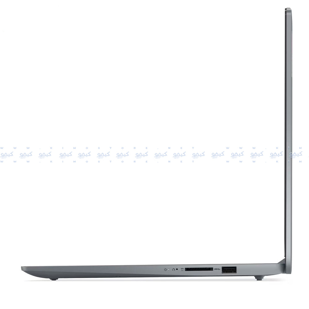 لاب توب لينوفو Ideapad Slim 3 15IRU8 (انتل كور i3-1315U - رام 8 جيجابايت - هارد 512 جيجابايت M.2 NVMe - انتل UHD جرافيكس - شاشة 15.6 بوصة FHD TN) - رمادي